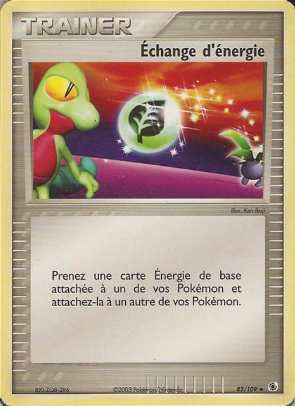 Échange d'énergie card