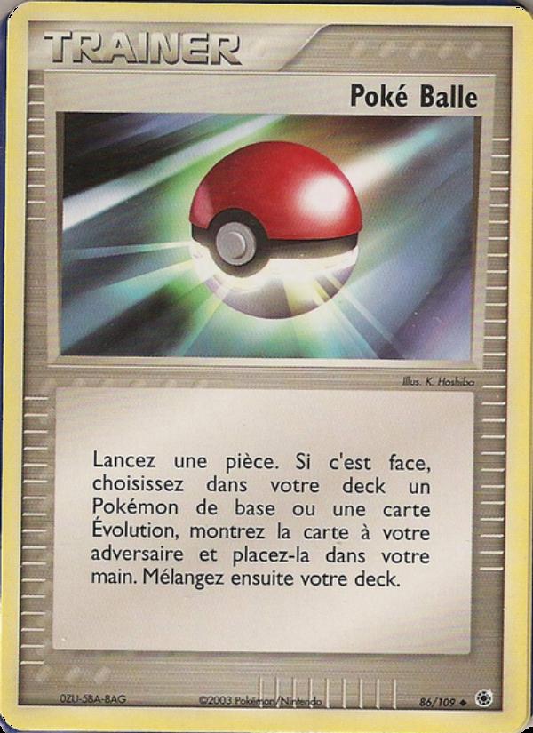 Poké Balle card