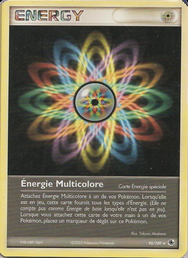 Énergie Multicolore card