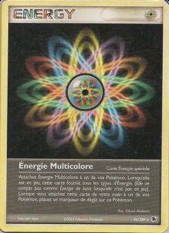 Énergie Multicolore card