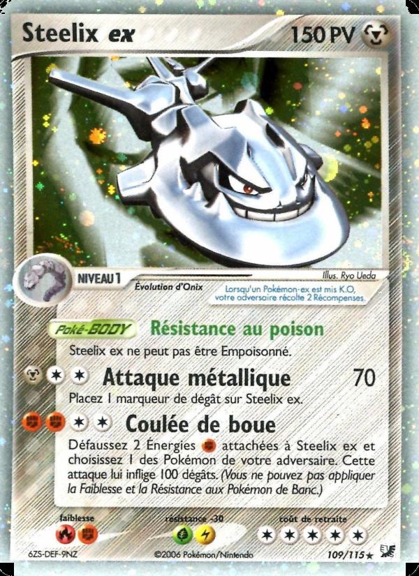 Steelix ex card