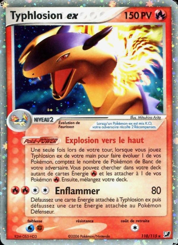 Typhlosion ex card