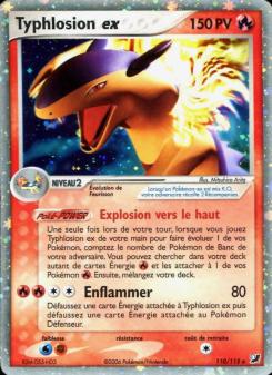 Typhlosion ex card