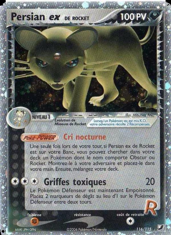 Persian ex de Rocket card