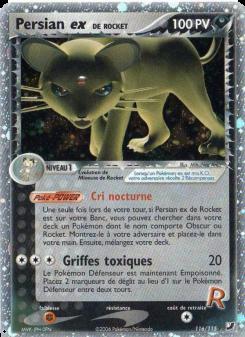 Persian ex de Rocket card