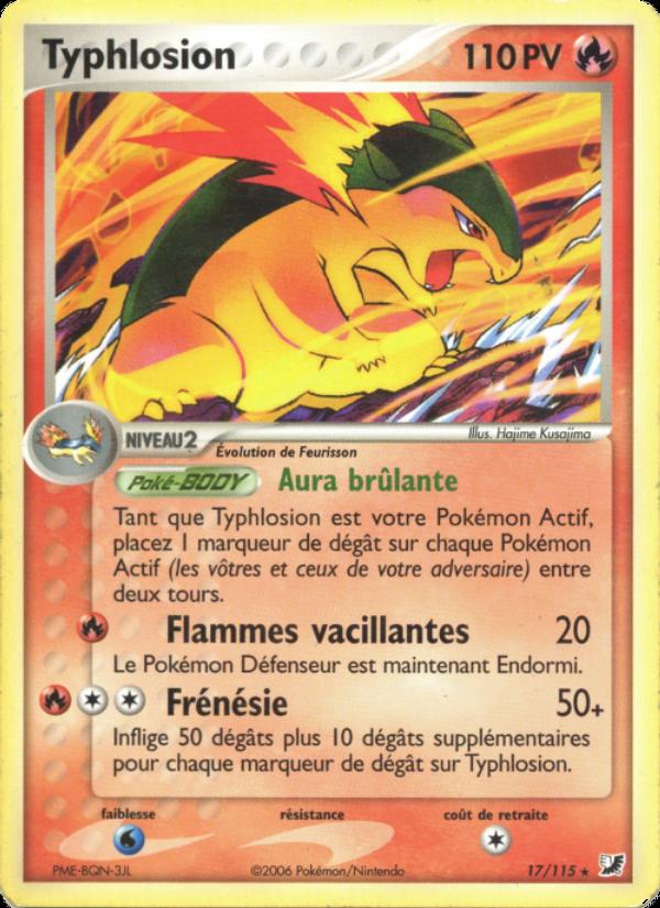 Typhlosion card