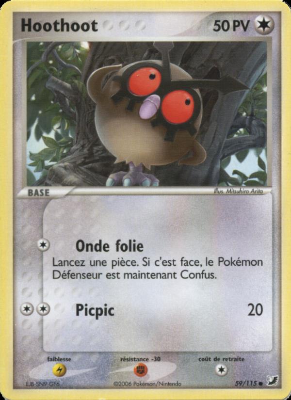 Hoothoot card