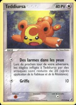 Teddiursa card