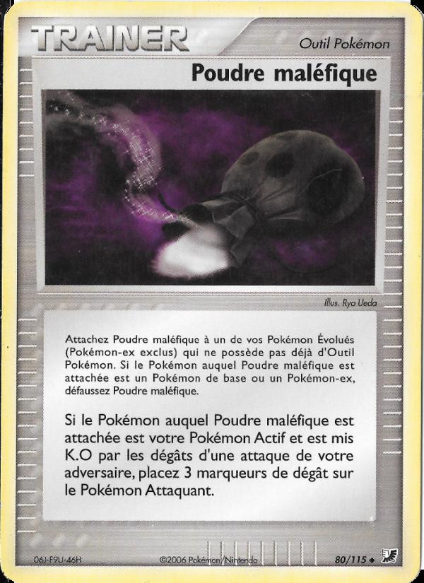 Poudre maléfique card