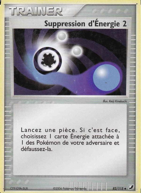 Suppression d'Énergie 2 card