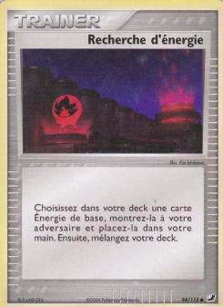 Recherche d'énergie card