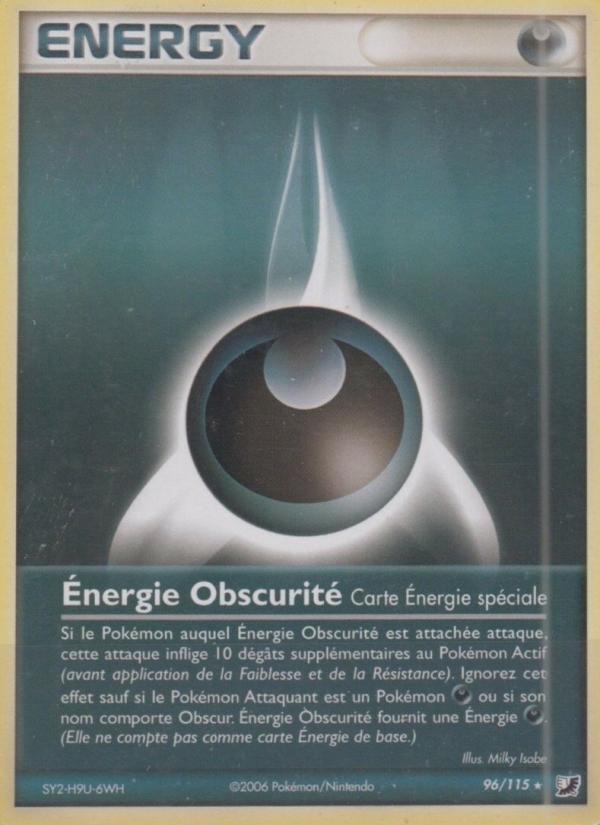 Énergie Obscurité card