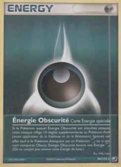 Énergie Obscurité card