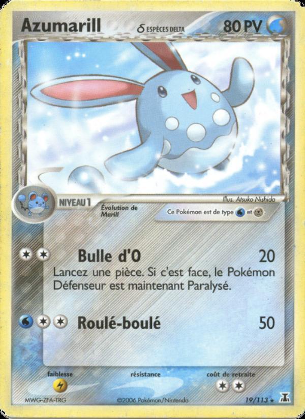 Azumarill δ card