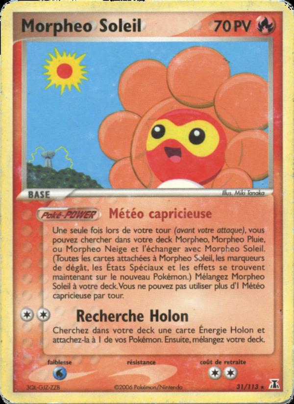 Morpheo Soleil card