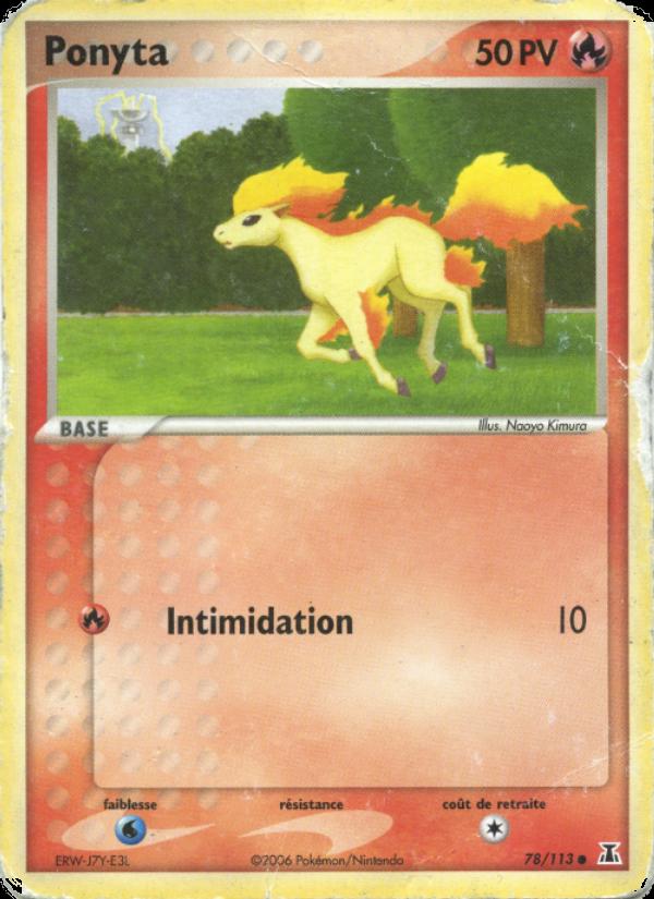 Ponyta card