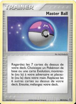 Master Ball card