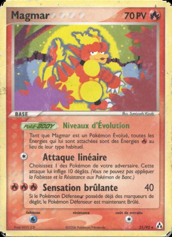 Magmar card