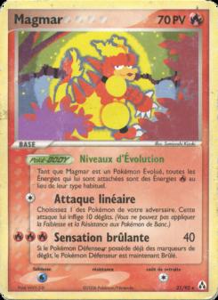 Magmar card