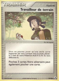 Travailleur de terrain card