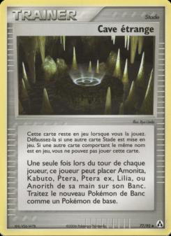 Cave étrange card