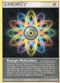 Énergie Multicolore card