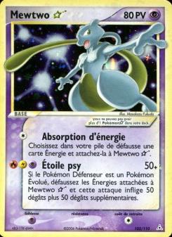 Mewtwo ☆ card