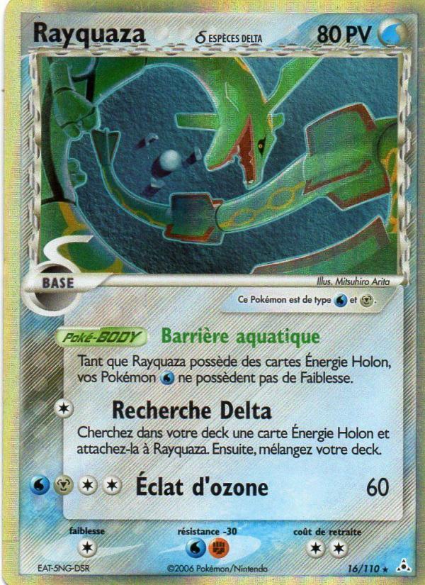 Rayquaza δ card