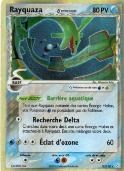 Rayquaza δ card