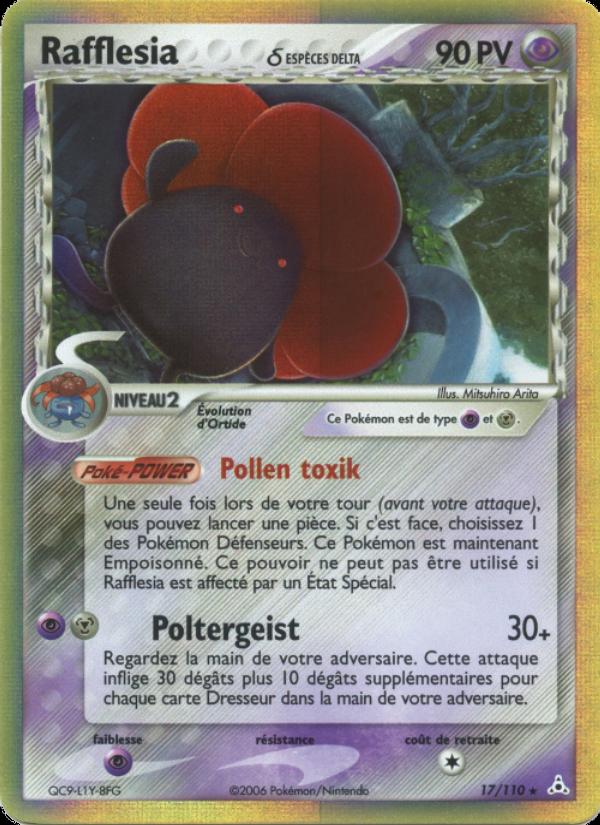 Rafflesia δ card