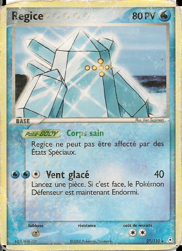 Regice card