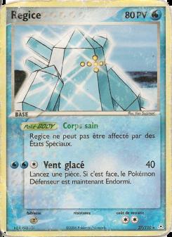 Regice card