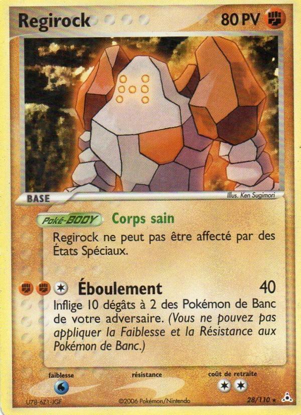 Regirock card