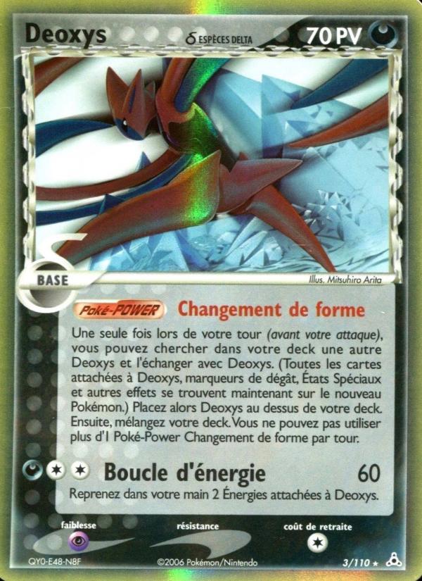 Deoxys δ card