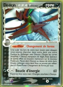 Deoxys δ card