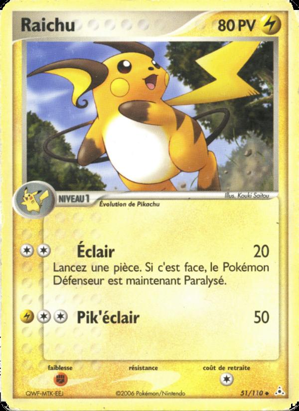 Raichu card