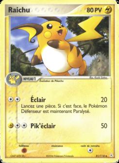Raichu card