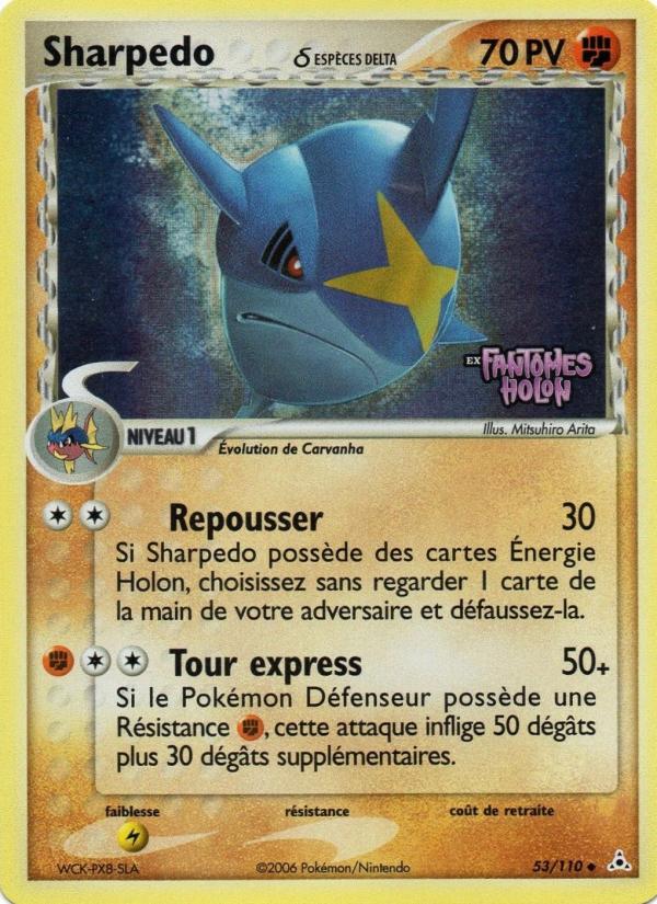 Sharpedo δ card