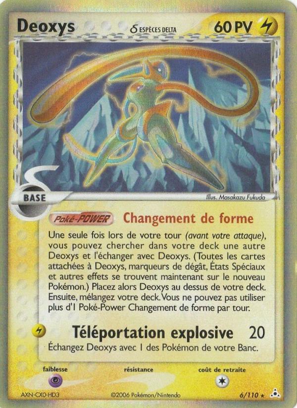 Deoxys δ card