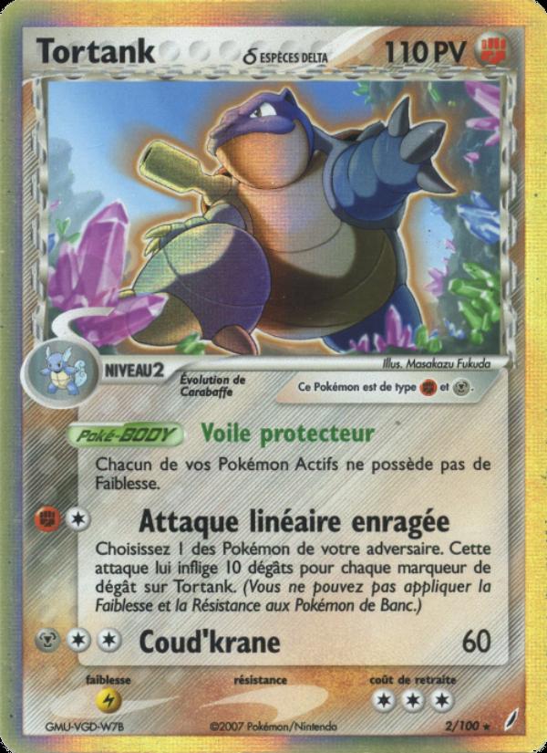 Tortank δ card
