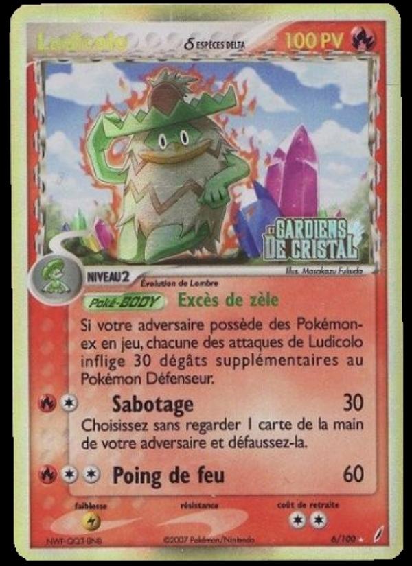 Ludicolo δ card