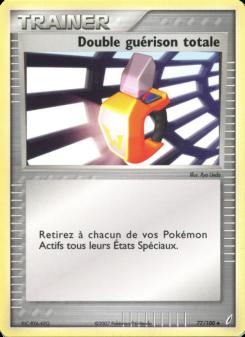 Double guérison totale card