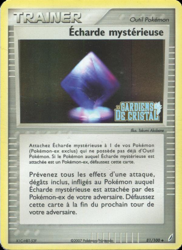 Écharde mystérieuse card