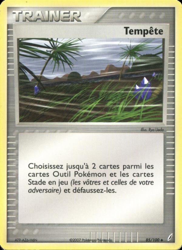 Tempête card