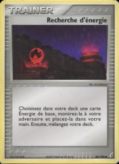 Recherche d'énergie card