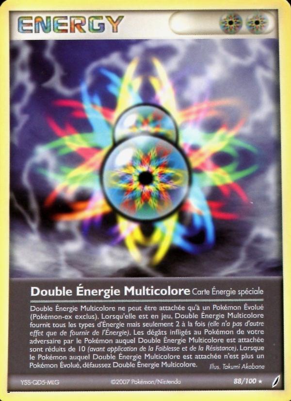 Double Énergie Multicolore card