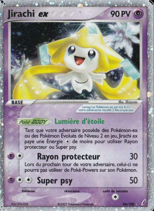 Jirachi ex card