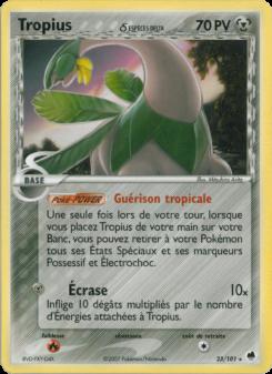 Tropius δ card