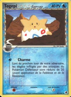 Togepi δ card
