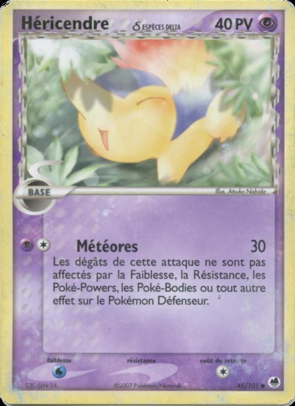 Héricendre δ card